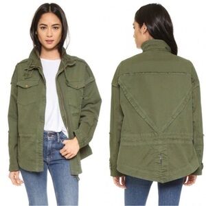 McGuire Denim Army‎ Green Jacket Medium